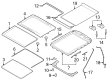 Ford F-150 Lightning Weather Strip Diagram - ML3Z-1651884-B