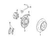 Mercury Brake Backing Plate Diagram - F65Z-2211-AA