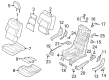 Ford Explorer Seat Cover Diagram - LB5Z-7866600-HD