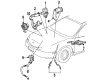Lincoln EGR Valve Diagram - XF3Z-9D475-AB