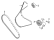 Ford Serpentine Belt Diagram - F1FZ-8620-A