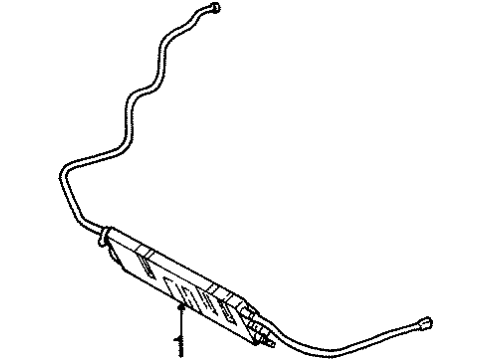 F7OY-3D746-A Ford Power Steering Cooler