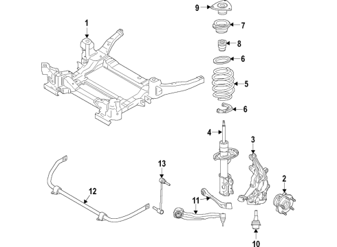 LC5Z-3C098-A Ford Air Spring
