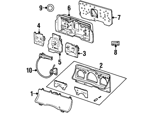 F2AZ10K843A Ford Circuit Board
