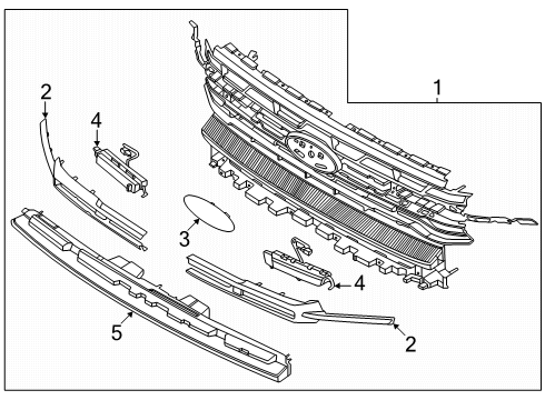 Ford -W722454-S450 SCREW -W722454-S450 Ford SCREW