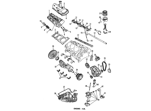 F5TZ6100A Ford Piston