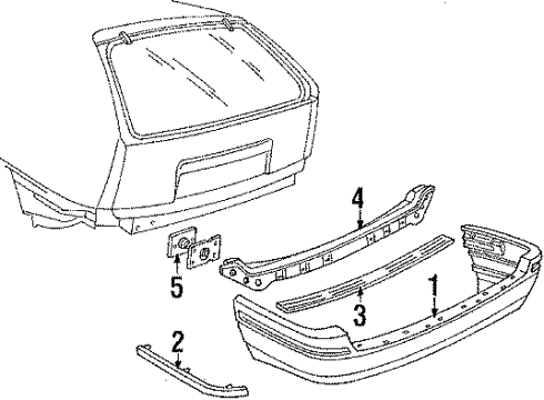 Ford E6DZ-17K832-A Pad, Driver Side E6DZ-17K832-A Ford Pad, Driver Side
