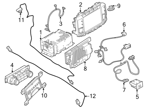 PU5Z-14G371-LP Ford UNIT - CENTRAL PROCESSING
