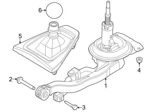 PR3Z-7213-AD Ford Knob - Gear Change Lever
