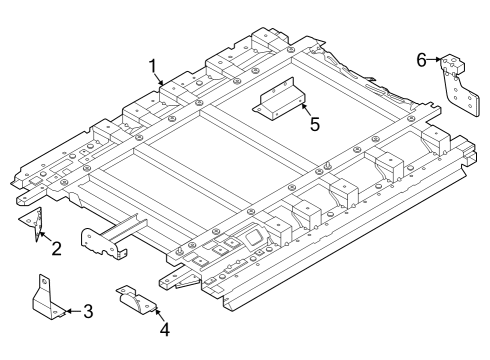 Ford NK4Z-14B303-D BRACKET NK4Z-14B303-D Ford BRACKET