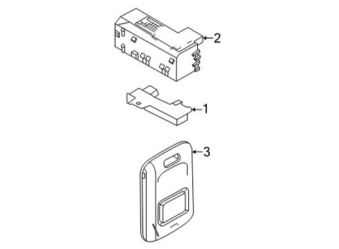 M1PZ-14A626-AB Ford Actuator Assembly