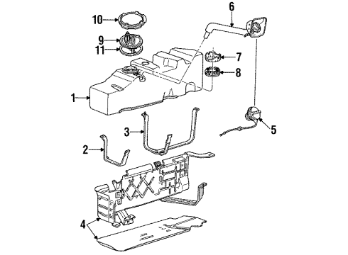 F47Z-9034-S Ford Filler Neck