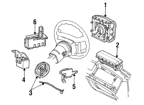 Ford F2AZ14B004B Front Sensor F2AZ14B004B Ford Front Sensor