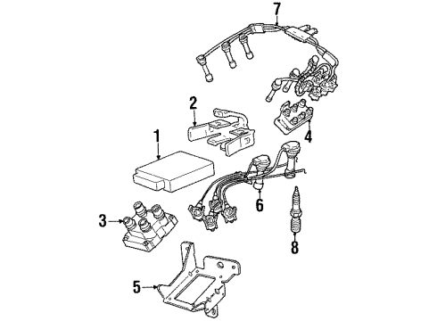 Ford YU7Z-12A650-DXA PCM YU7Z-12A650-DXA Ford PCM