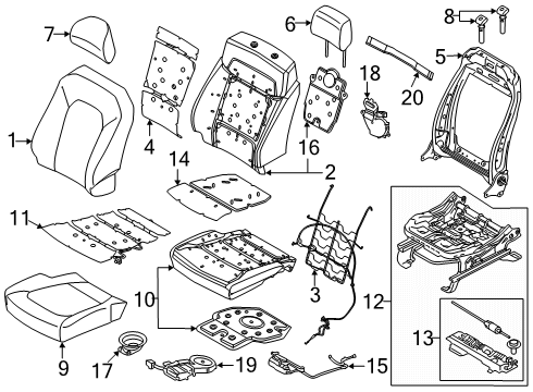 ML3Z-14A701-AC Ford Switch Assembly