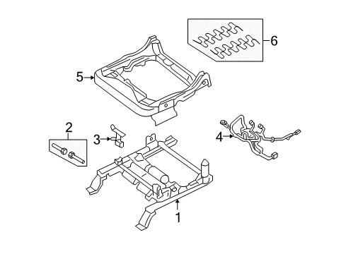 5F9Z-7461711-BN Ford Adjuster, Driver Side