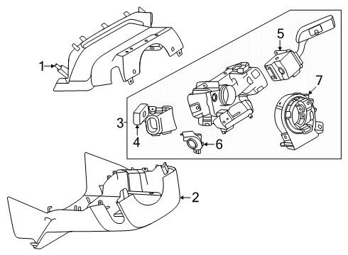 -W707382-S451 Ford Screw
