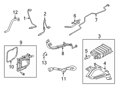 NB3Z-9G271-B Ford Hose - Connecting