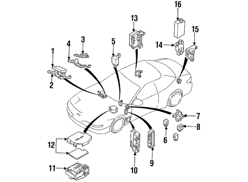 Ford F42Z-10D840-MA Alarm F42Z-10D840-MA Ford Alarm