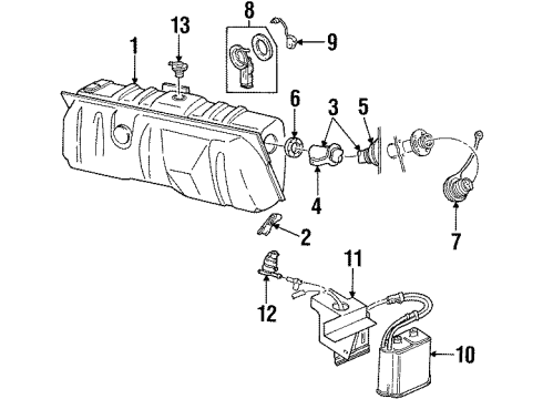 Ford F1PY-9A407-AA Fuel Pump F1PY-9A407-AA Ford Fuel Pump