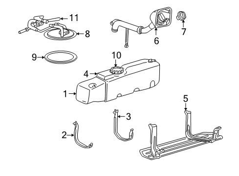 AL5Z-9H307-B Ford Fuel Pump