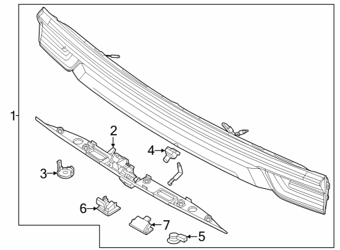 Ford -W720145-S900 Shield Screw -W720145-S900 Ford Shield Screw