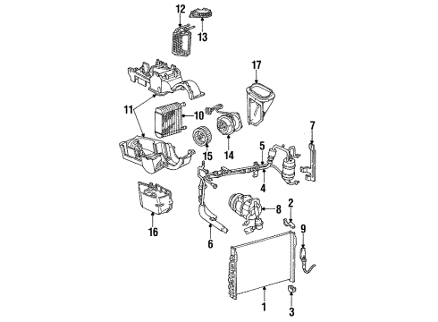 F3DZ-19835-DA Ford A/C Hose
