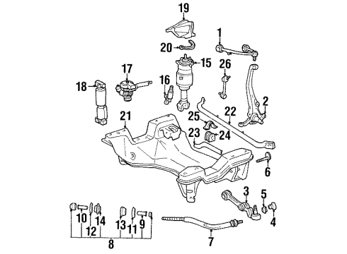 F7LZ-3C098-AA Ford Air Spring, Passenger Side
