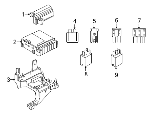 Ford SU5Z-14526-A FUSE SU5Z-14526-A Ford FUSE