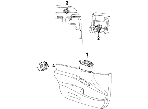 F5OZ13A018AB Ford Light Sensor