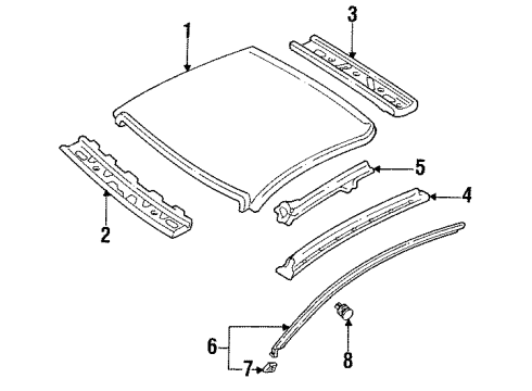 GA2A-506C6 Ford Cap Retainer
