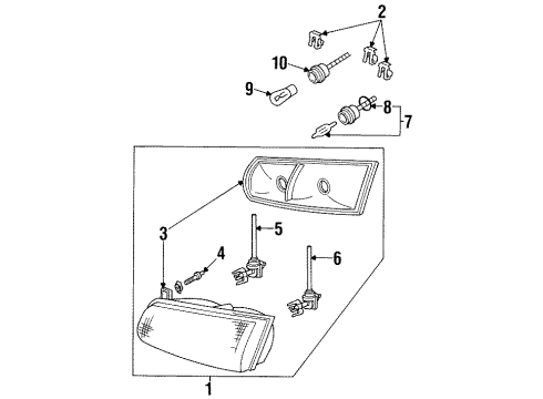 F58Z-13032-B Ford Adjust Screw