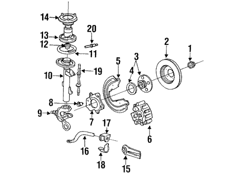 Ford FODZ2C189A Speed Sensor FODZ2C189A Ford Speed Sensor