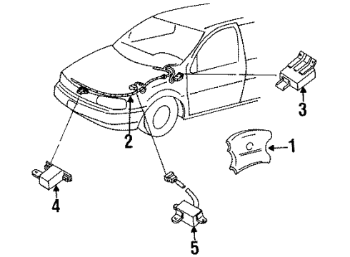 F4XY-14A664-A Ford Clockspring