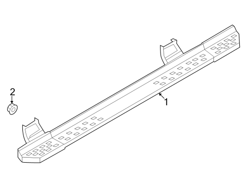 NL3Z-16450-AB Ford Step Assembly