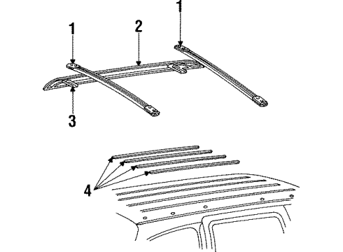 Ford F85Z-7855022-AAA Slat F85Z-7855022-AAA Ford Slat