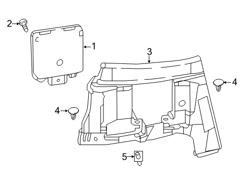 F1FZ-19G490-B Ford Sensor