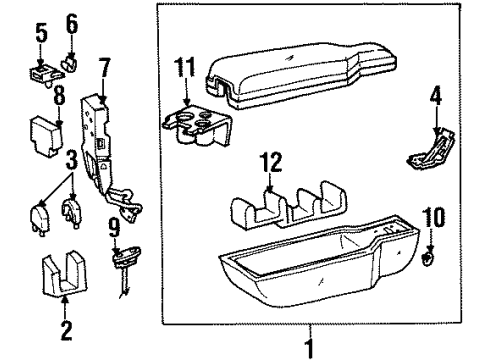 F7OZ19A456AA Ford Cable Assembly