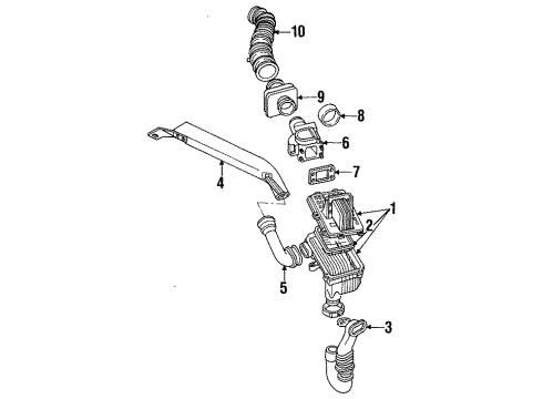 FOCZ-9D697-A Ford Breather Element