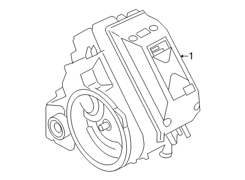 BA8Z-7000-ERM Ford Transaxle