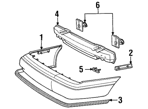 F5OY17D995B Ford Support, Passenger Side