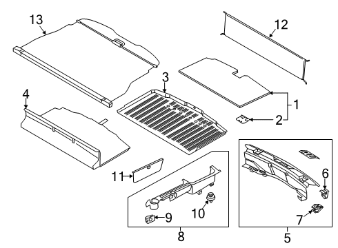 LB5Z-7831112-AC Ford Panel - Trim