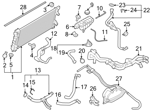 ML3Z-8A577-F Ford Hose