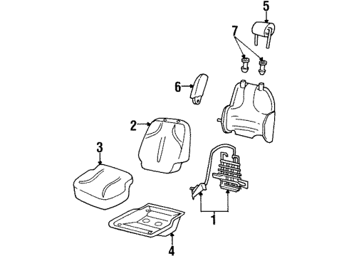 F6XZ-1263101-AA Ford Spring Assembly, Front Driver Side
