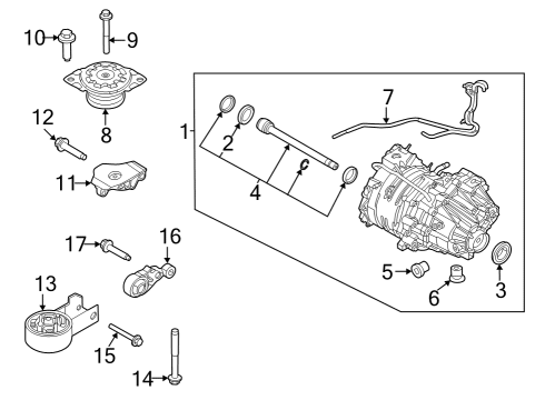 LJ9Z-7B000-C Ford Drive Assembly