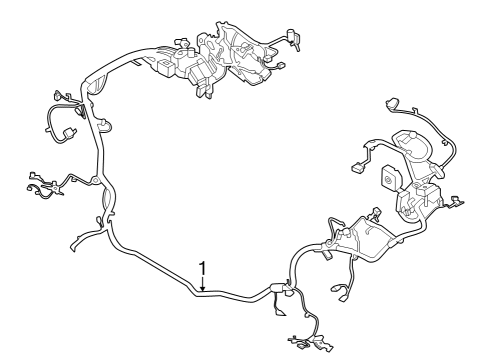 RL3Z-12A581-DE Ford Wire Assembly