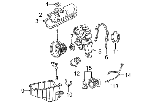 Ford 1L3Z-6N634-AA Oil Filter Protector 1L3Z-6N634-AA Ford Oil Filter Protector