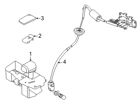RL3Z-7210-CC Ford LEVER - GEAR SHIFT