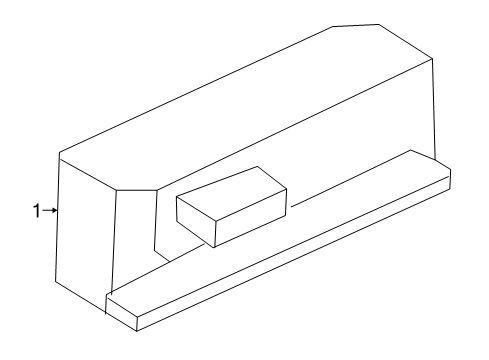 Ford LU5Z-14G618-A Antenna - Bluetooth Module LU5Z-14G618-A Ford Antenna - Bluetooth Module