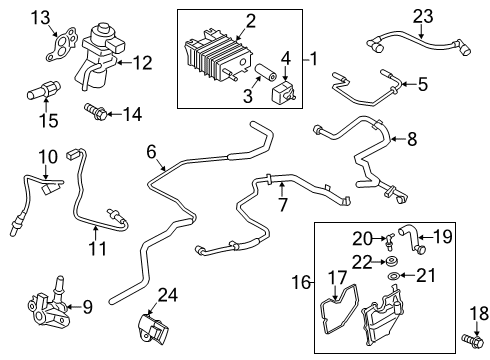 CU5Z-9C915-A Ford Purge Control Valve